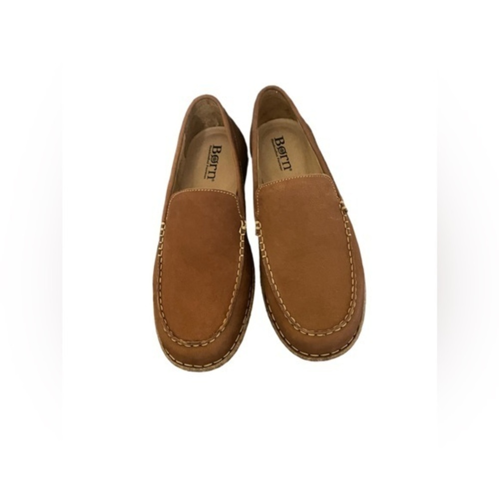 Born Naldo Men's Leather Slip On Loafer Shoes Size 11 New With Box